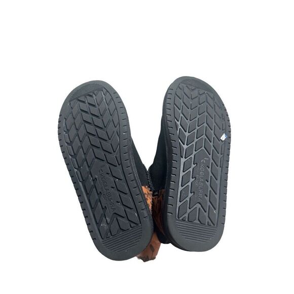 Koolaburra By UGG Koola Mini II Boots Black/Cheetah Print Zip Up Women's 4 Cozy - Picture 11 of 11